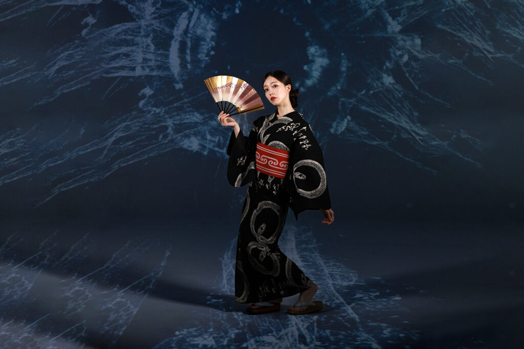 ➴⡱浴衣　HYDE×金子國義　コウモリ　黒 ➴⡱浴衣 HYDE×金子國義 コウモリ 黒 ➴⡱浴衣 HYDE×金子